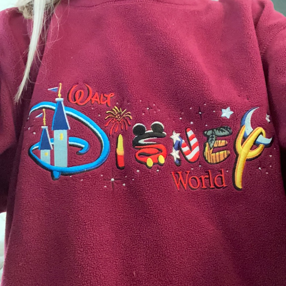 Walt Disney World fleece crewneck